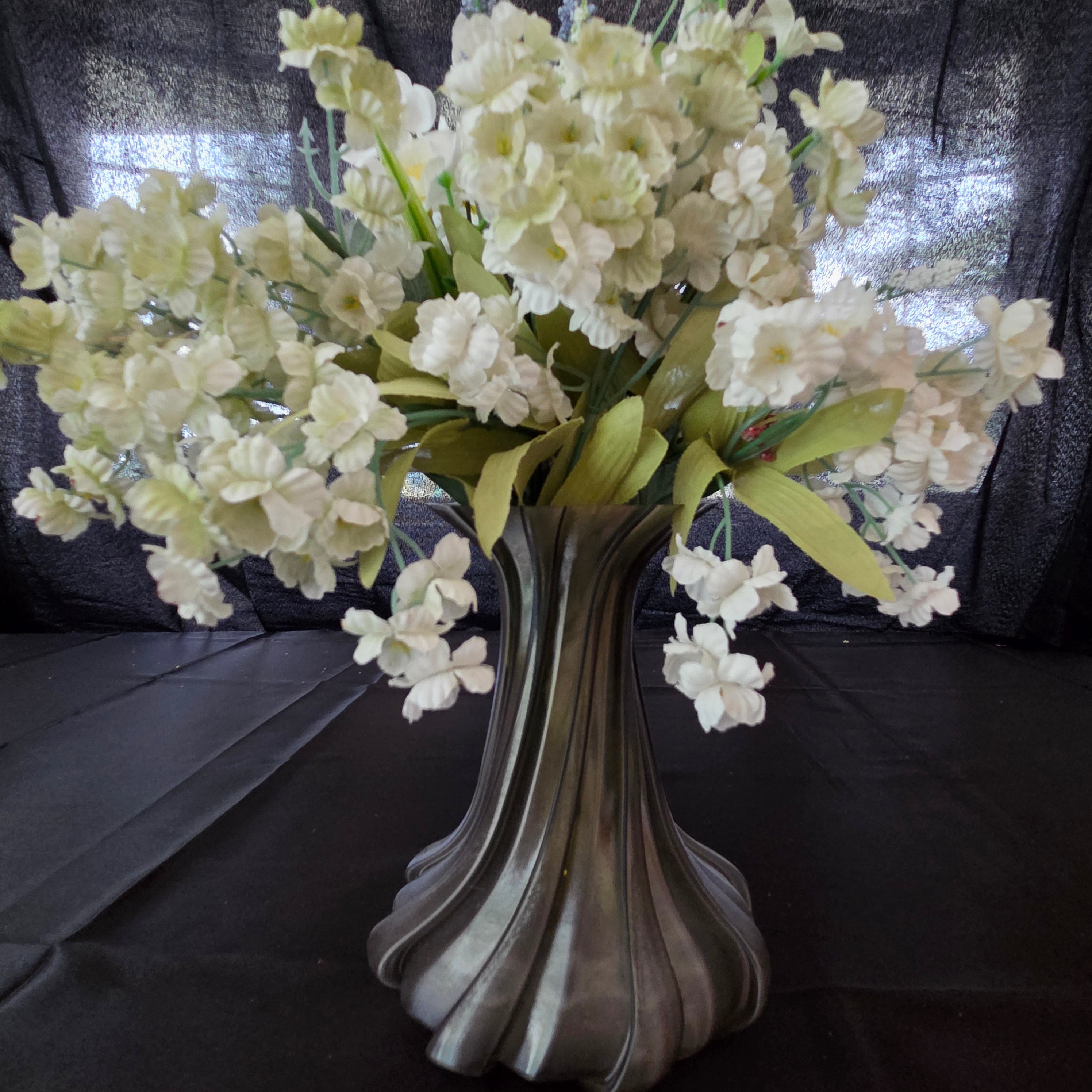 Fluted Spiral Vase