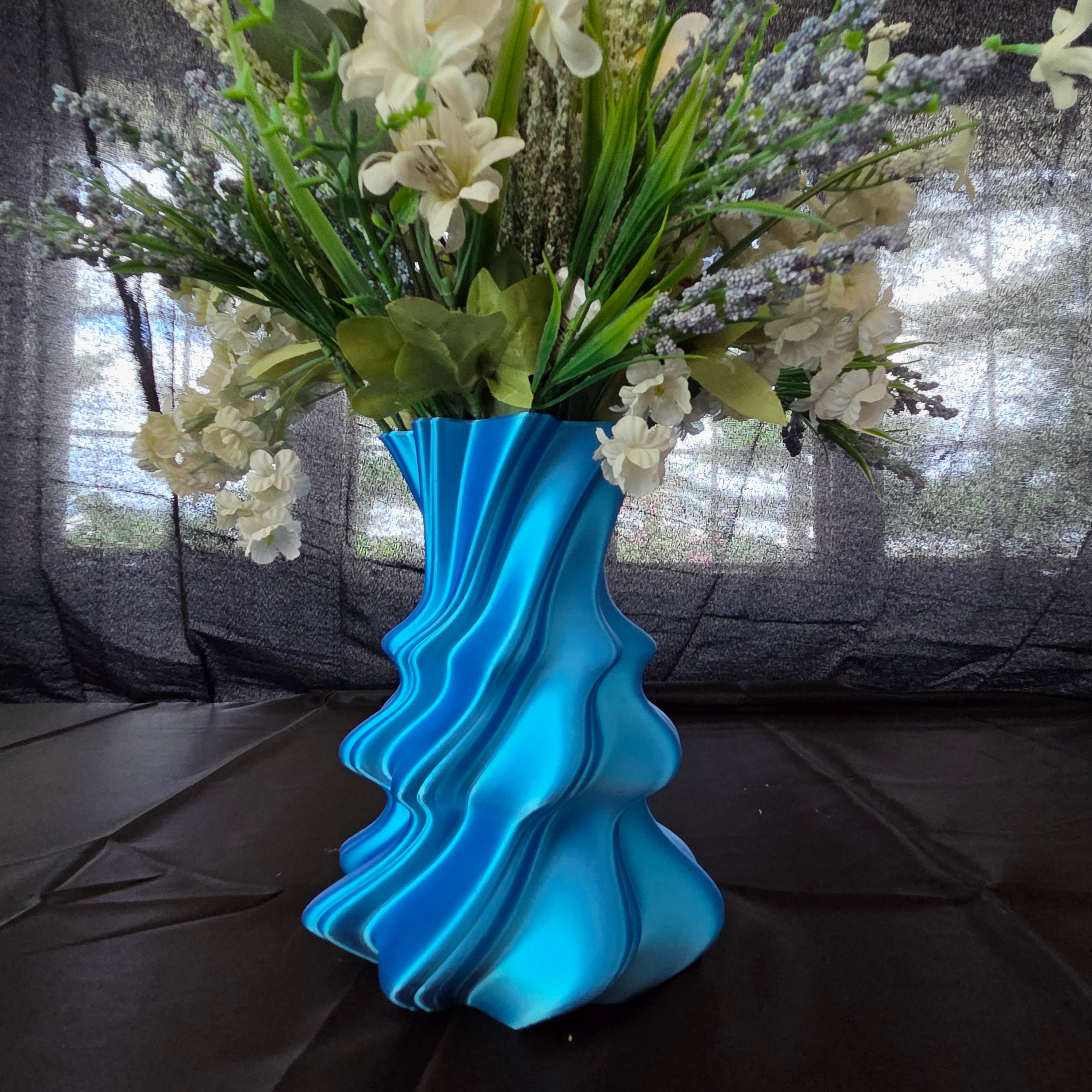Punched Spiral Vase