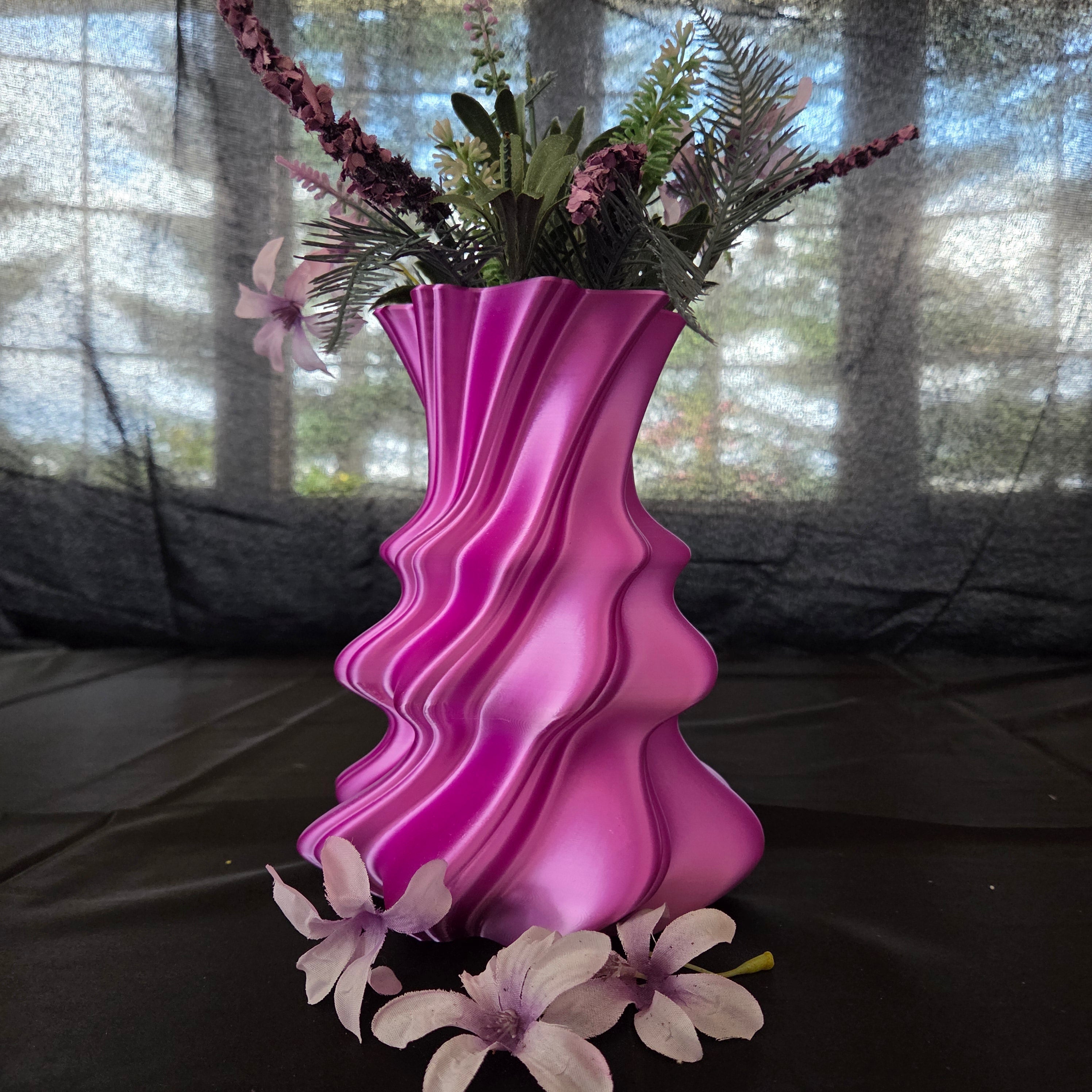 Punched Spiral Vase